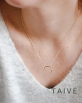Selene — Collar Luna Creciente