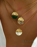 Solsticio — Collar Piedra Natural