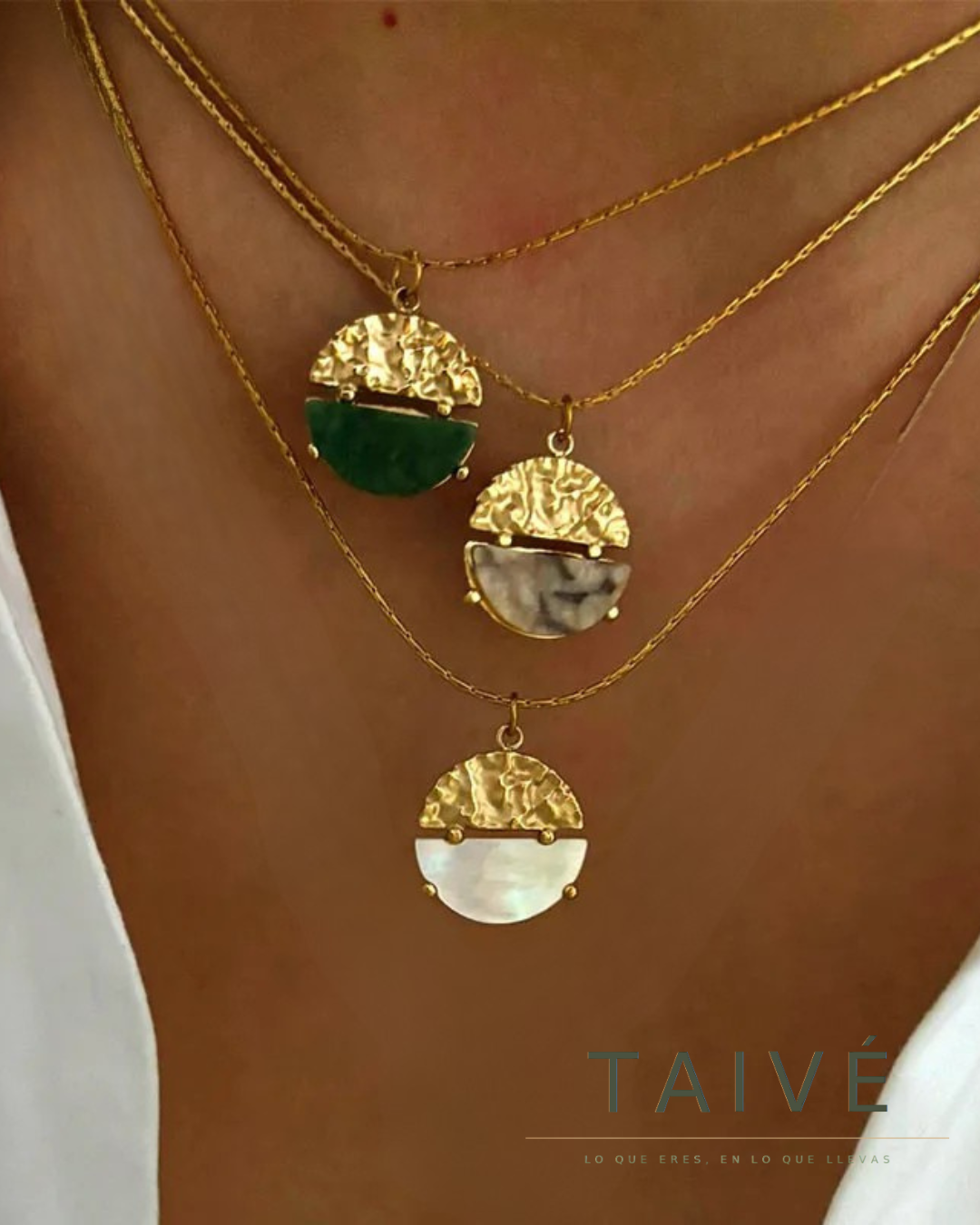 Solsticio — Collar Piedra Natural